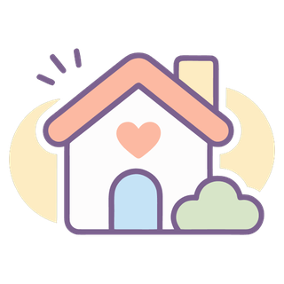 Ilustração de uma casa